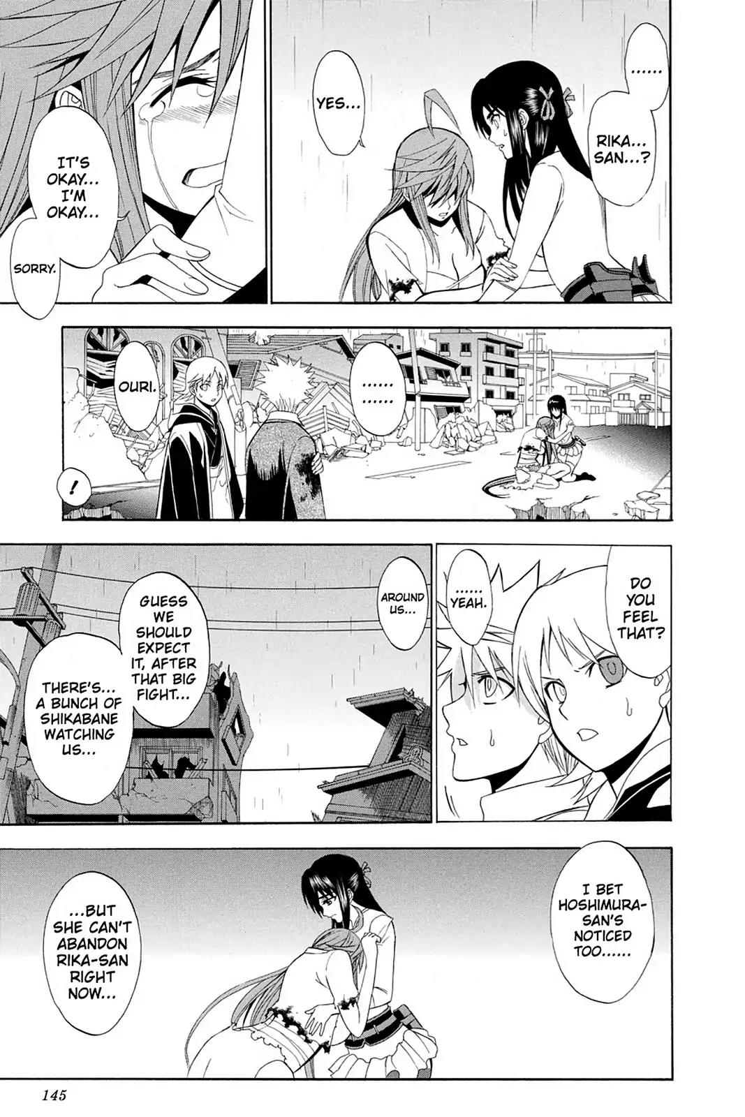 Shikabane Hime Chapter 63 page 32 - Chapter 63: Death 63