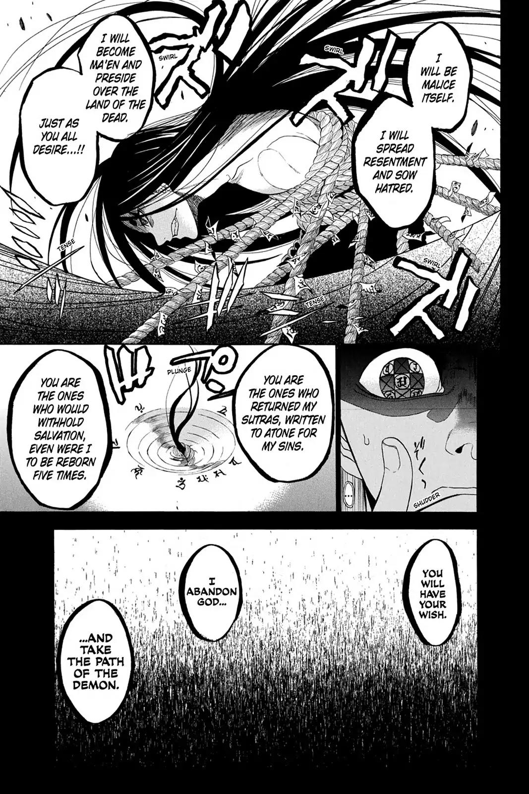Shikabane Hime Chapter 64 page 29 - Chapter 64: Death 64