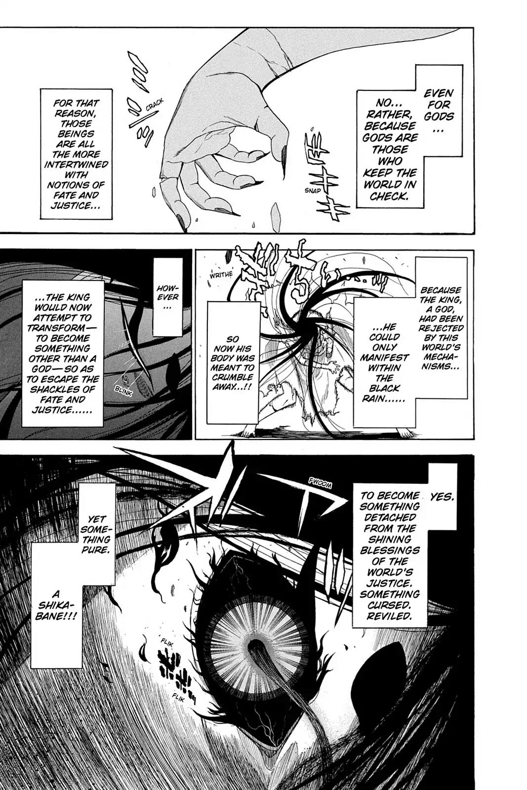 Shikabane Hime Chapter 64 page 33 - Chapter 64: Death 64