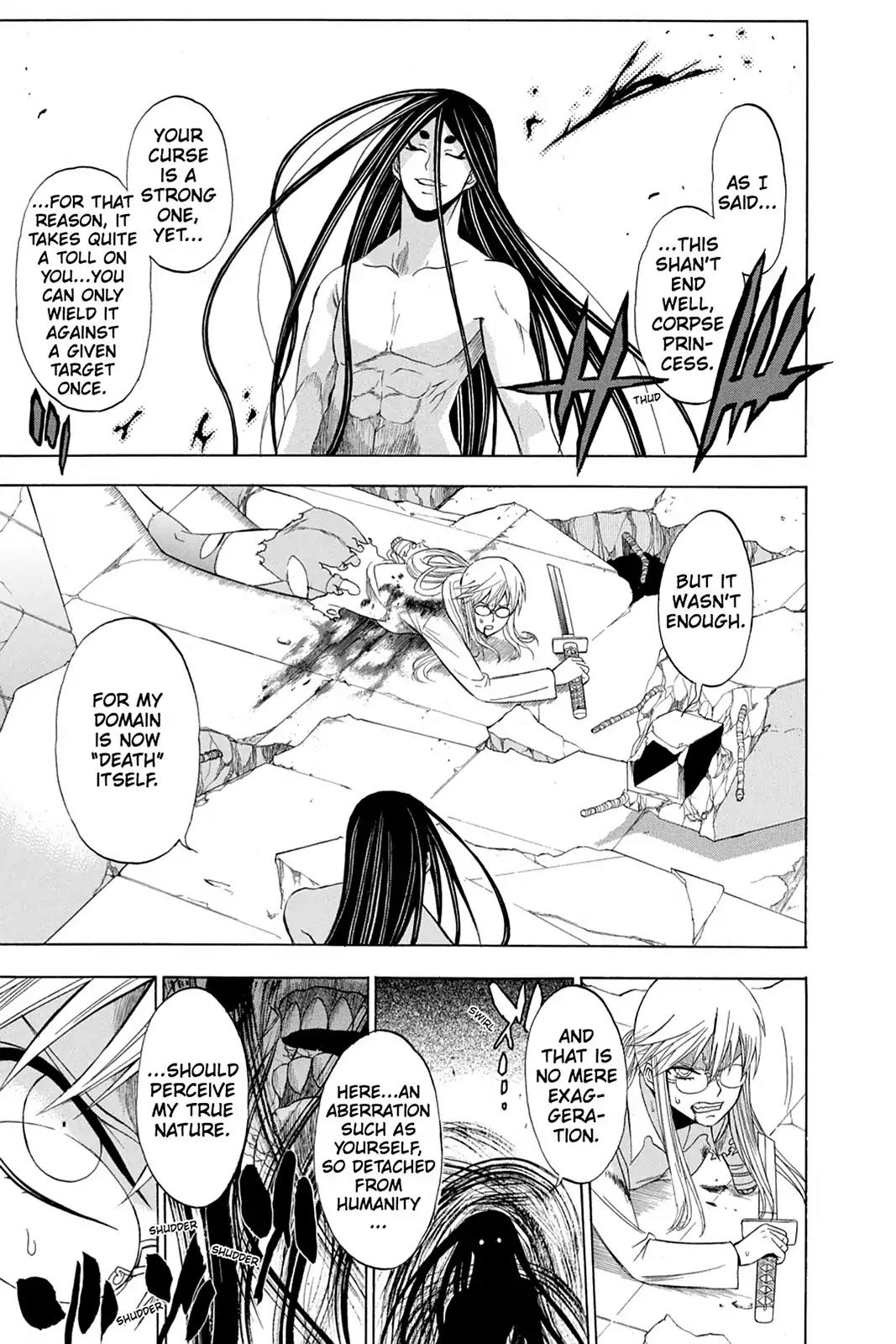 Shikabane Hime Chapter 65 page 18 - Chapter 65: Death 65