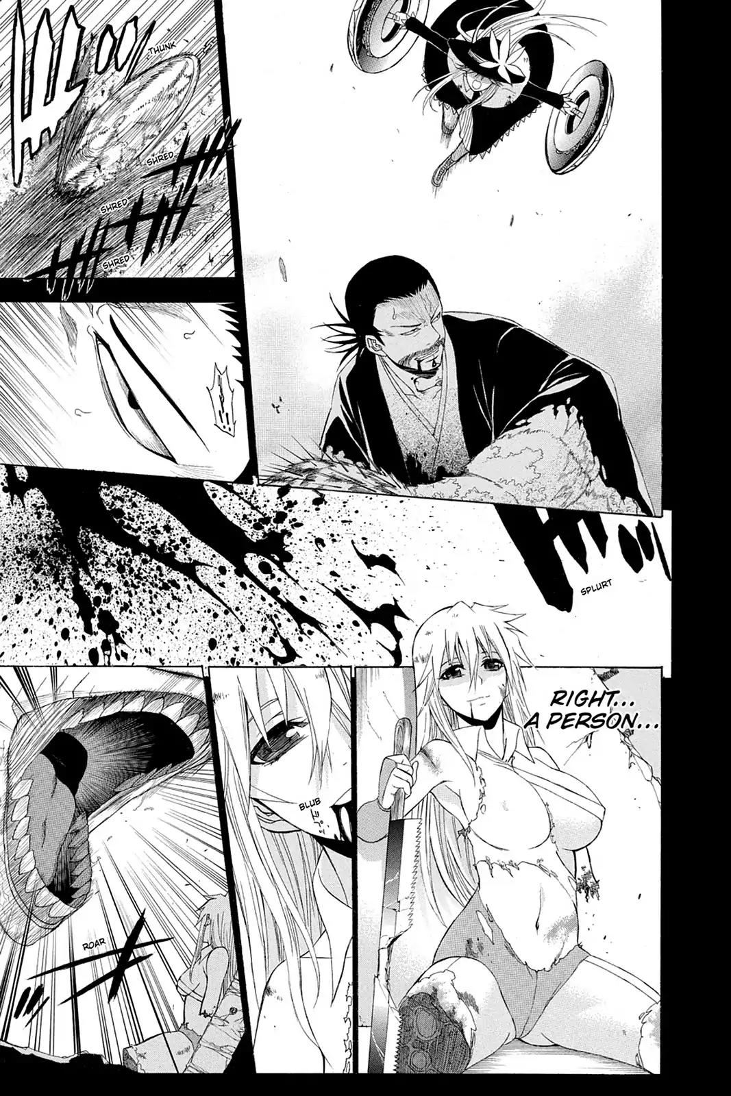 Shikabane Hime Chapter 66 page 23 - Chapter 66: Death 66