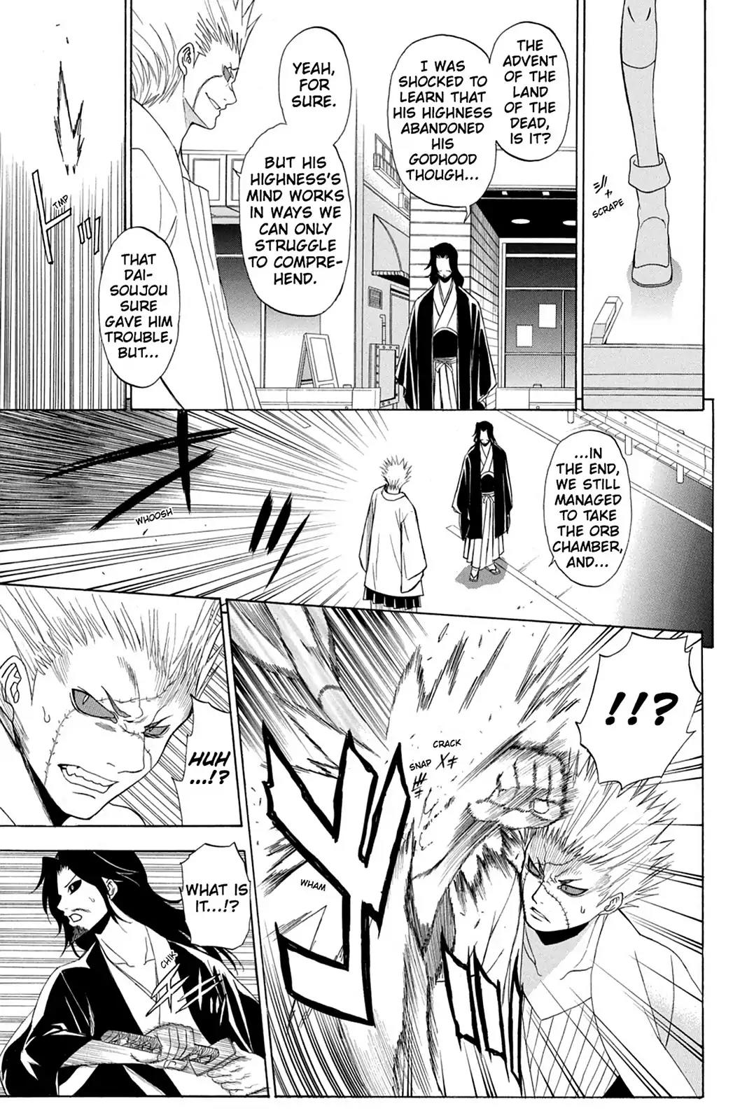 Shikabane Hime Chapter 66 page 35 - Chapter 66: Death 66