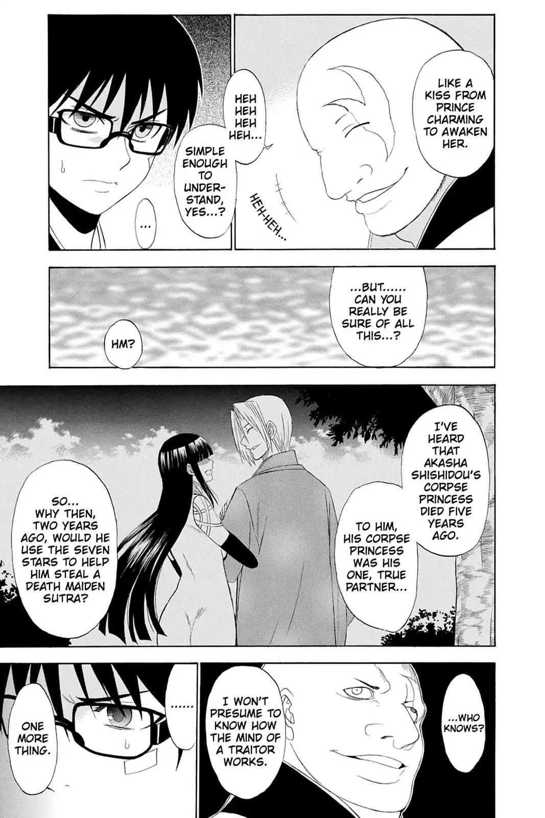 Shikabane Hime Chapter 68 page 9 - Chapter 68: Death 68