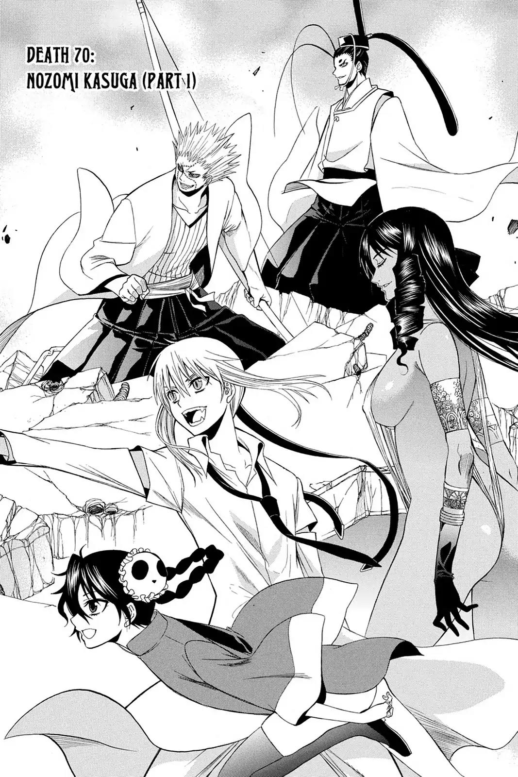 Shikabane Hime Chapter 70 page 10 - Chapter 70: Vol.16 Death 70: Nozomi Kasuga (Part 1)