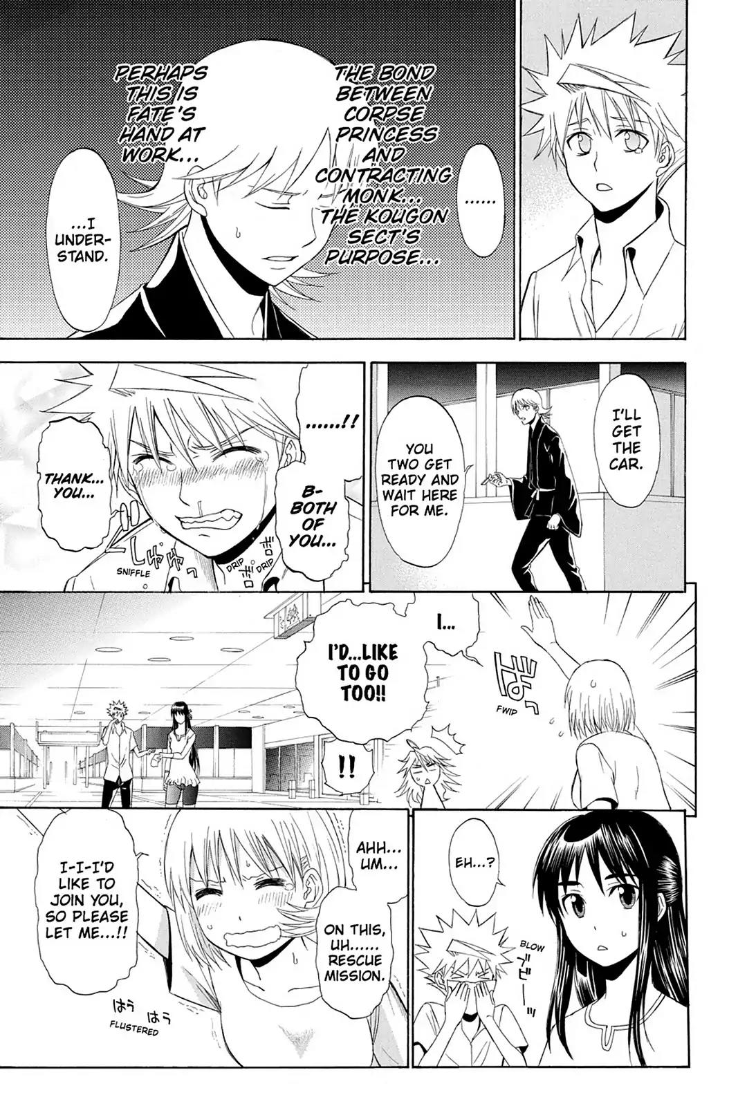 Shikabane Hime Chapter 70 page 36 - Chapter 70: Vol.16 Death 70: Nozomi Kasuga (Part 1)