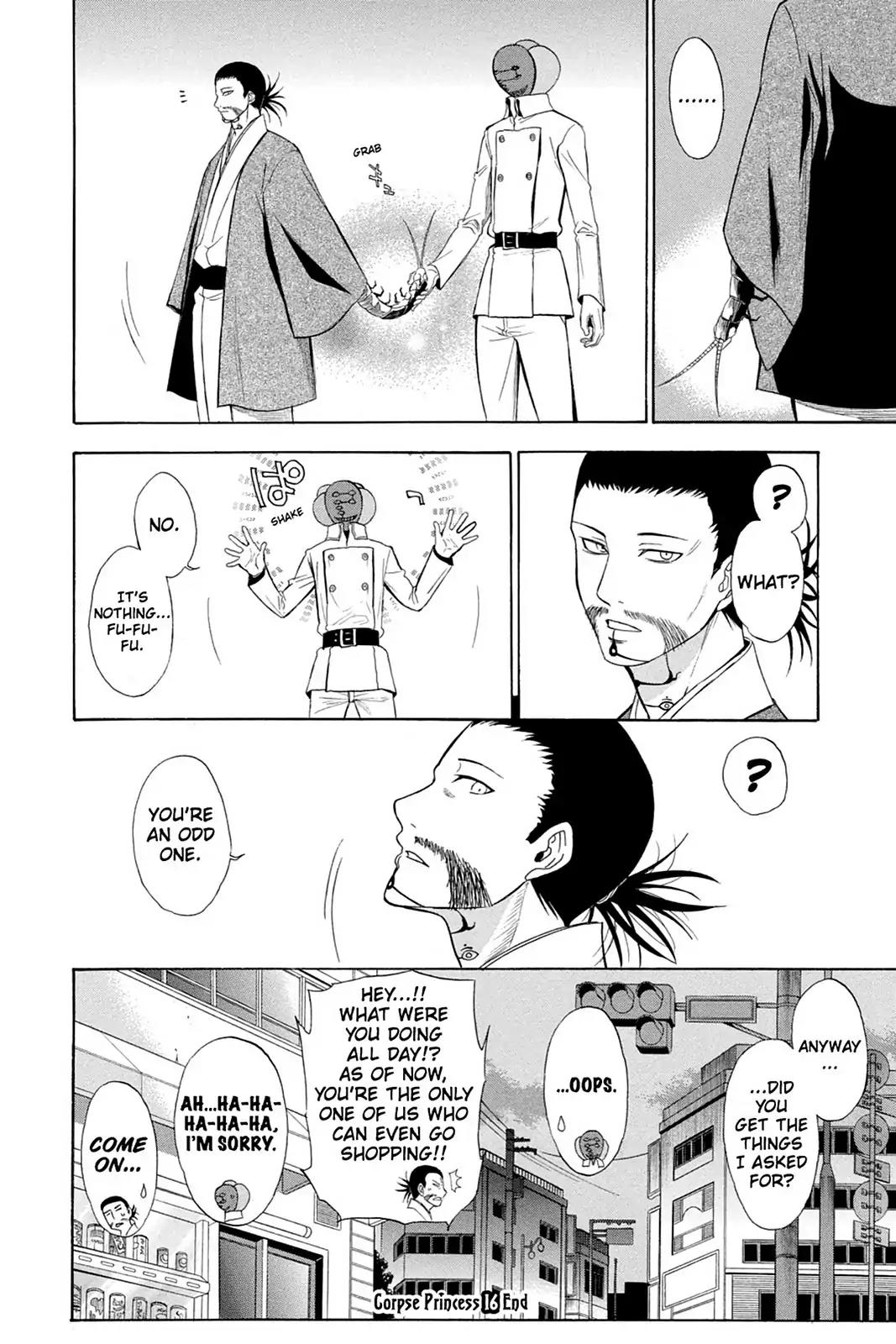 Shikabane Hime Chapter 74.5 page 16 - Vol.16 Intermission: A Girl's Tale