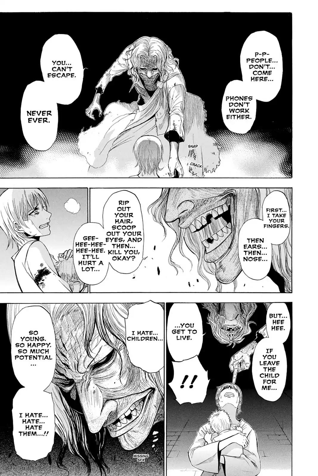 Shikabane Hime Chapter 74.5 page 9 - Vol.16 Intermission: A Girl's Tale