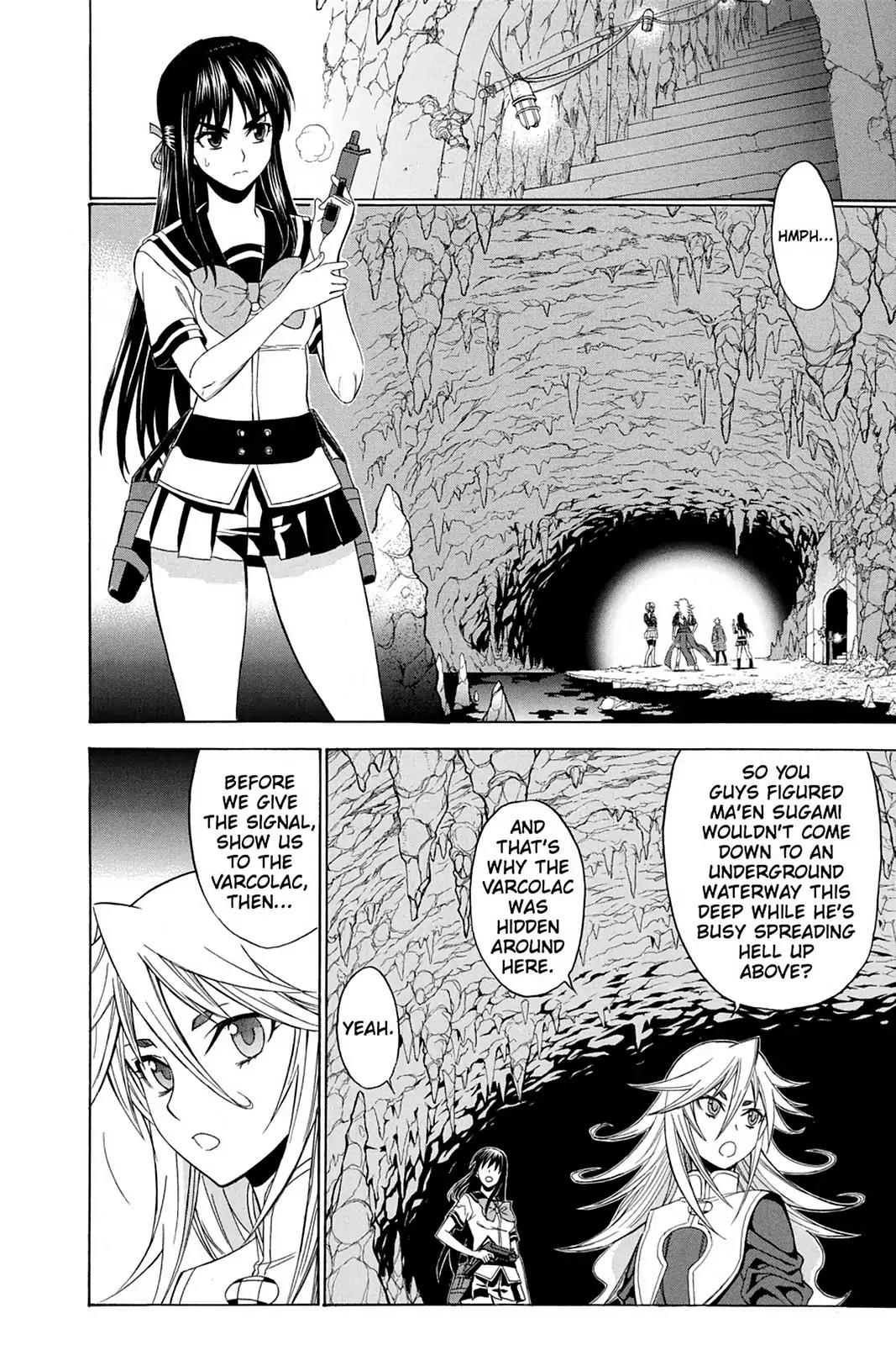 Shikabane Hime Chapter 74 page 22 - Chapter 74: Vol.16 Death 74: If The End Comes Tomorrow