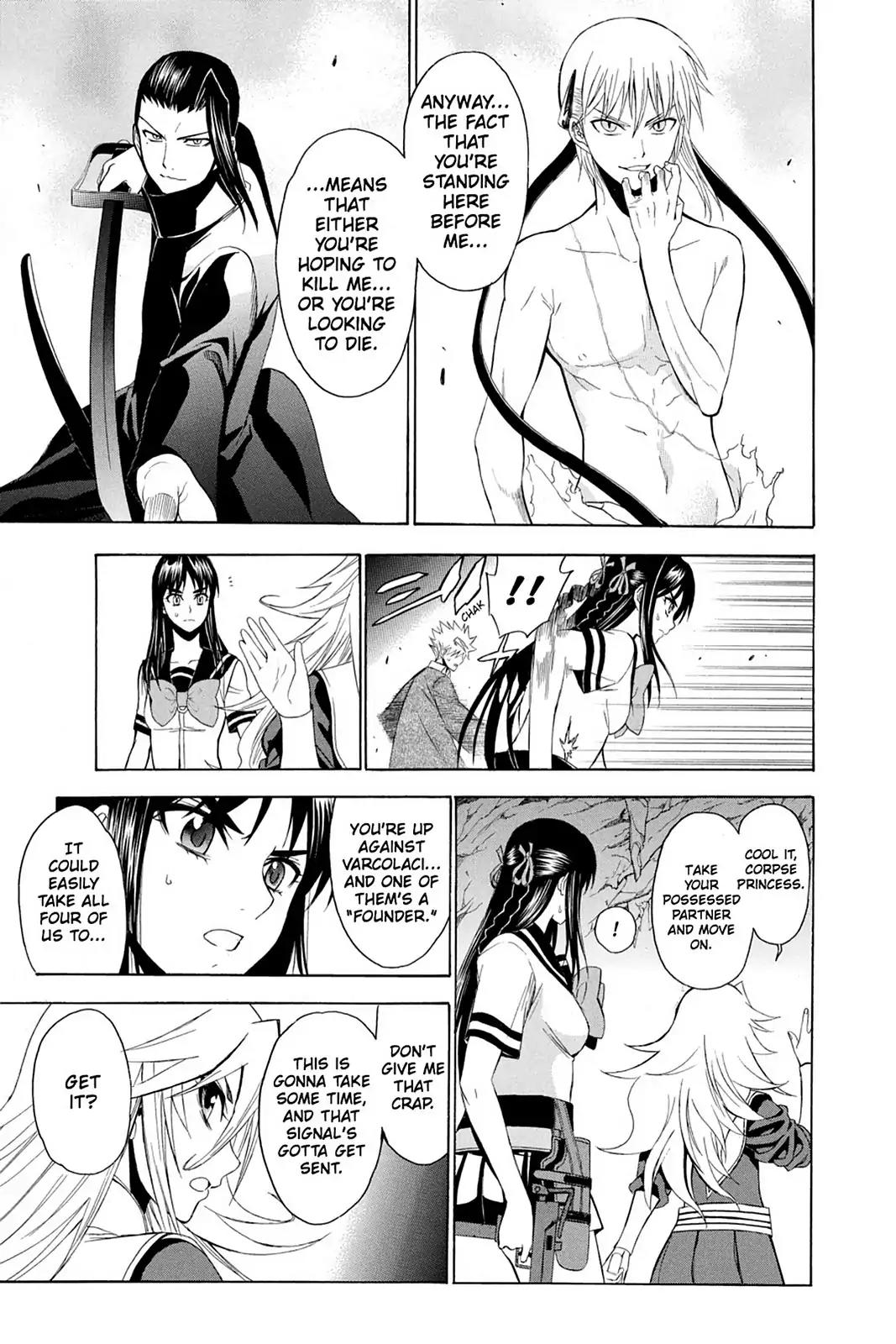 Shikabane Hime Chapter 74 page 29 - Chapter 74: Vol.16 Death 74: If The End Comes Tomorrow