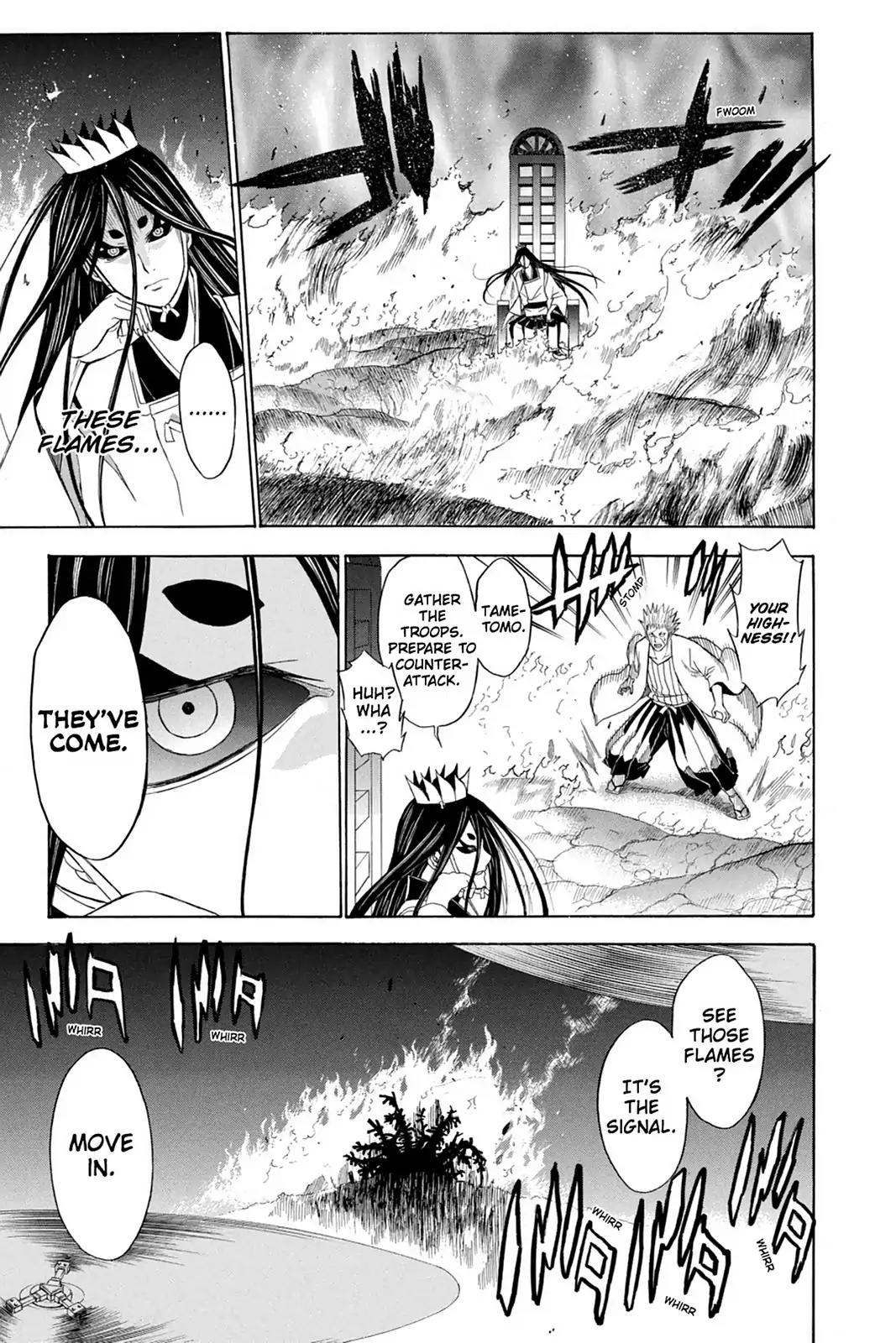 Shikabane Hime Chapter 74 page 33 - Chapter 74: Vol.16 Death 74: If The End Comes Tomorrow