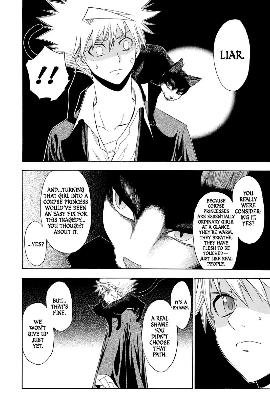 Shikabane Hime Chapter 74 page 4 - Chapter 74: Vol.16 Death 74: If The End Comes Tomorrow