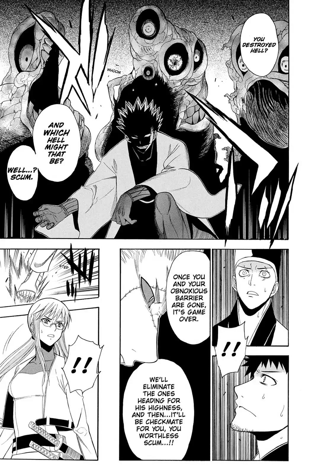 Shikabane Hime Chapter 75 page 20 - Chapter 75: Vol.17 Death 75: Battle For Kougon (Part 1) - To War