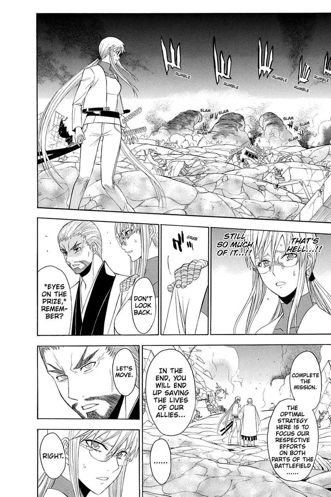 Shikabane Hime Chapter 75 page 21 - Chapter 75: Vol.17 Death 75: Battle For Kougon (Part 1) - To War