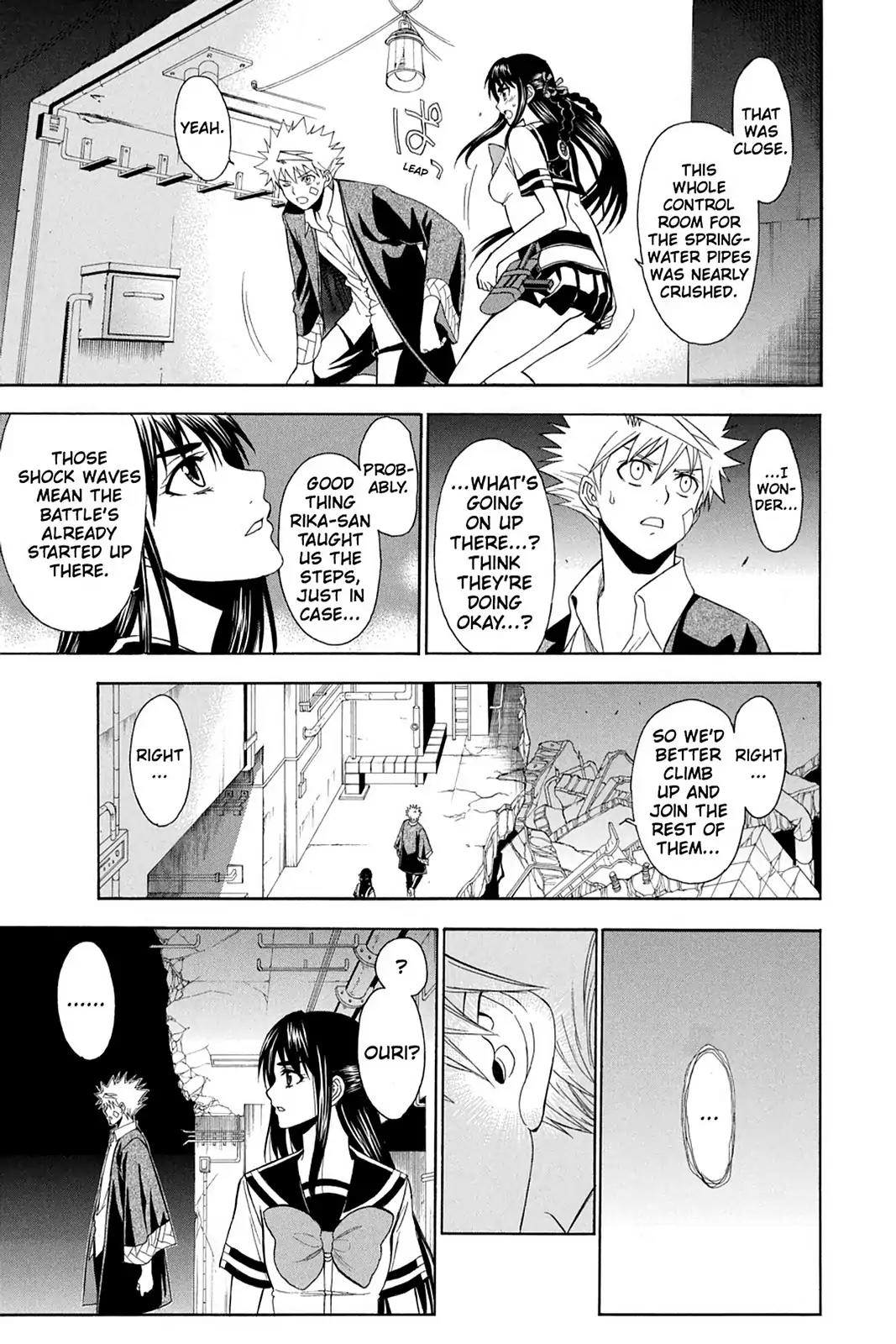 Shikabane Hime Chapter 75 page 29 - Chapter 75: Vol.17 Death 75: Battle For Kougon (Part 1) - To War
