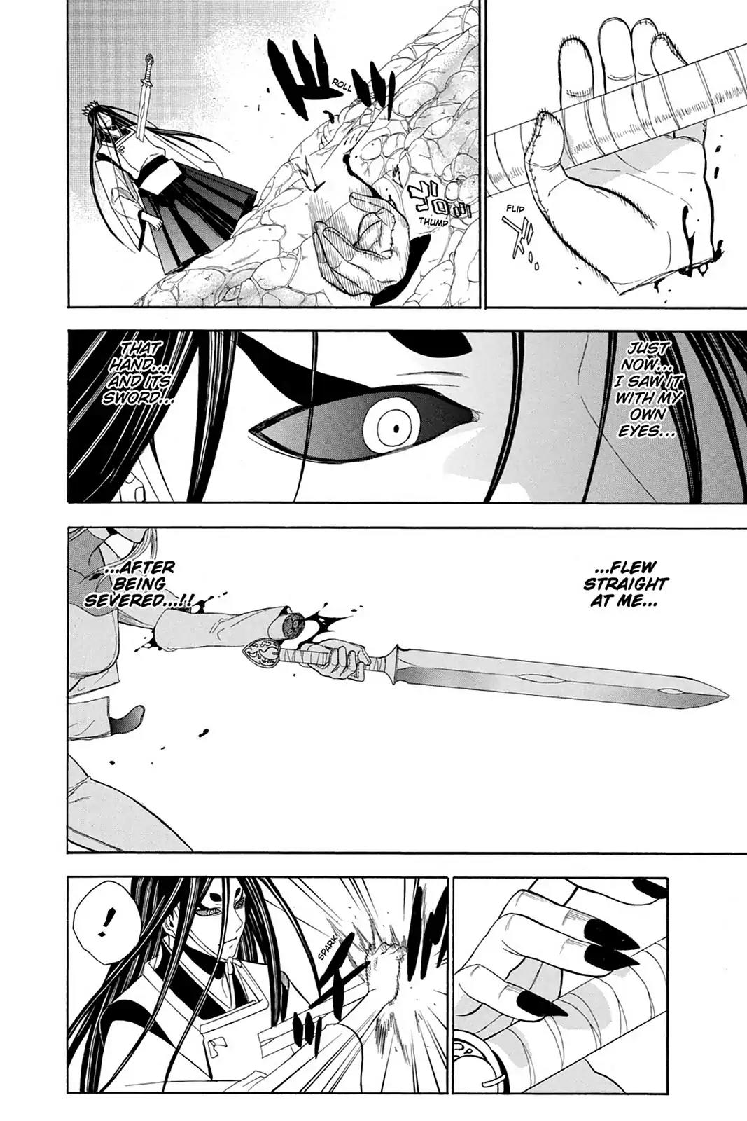 Shikabane Hime Chapter 76 page 6 - Chapter 76: Vol.17 Death 76: Battle For Kougon (Part 2) - The Abyss Of Death