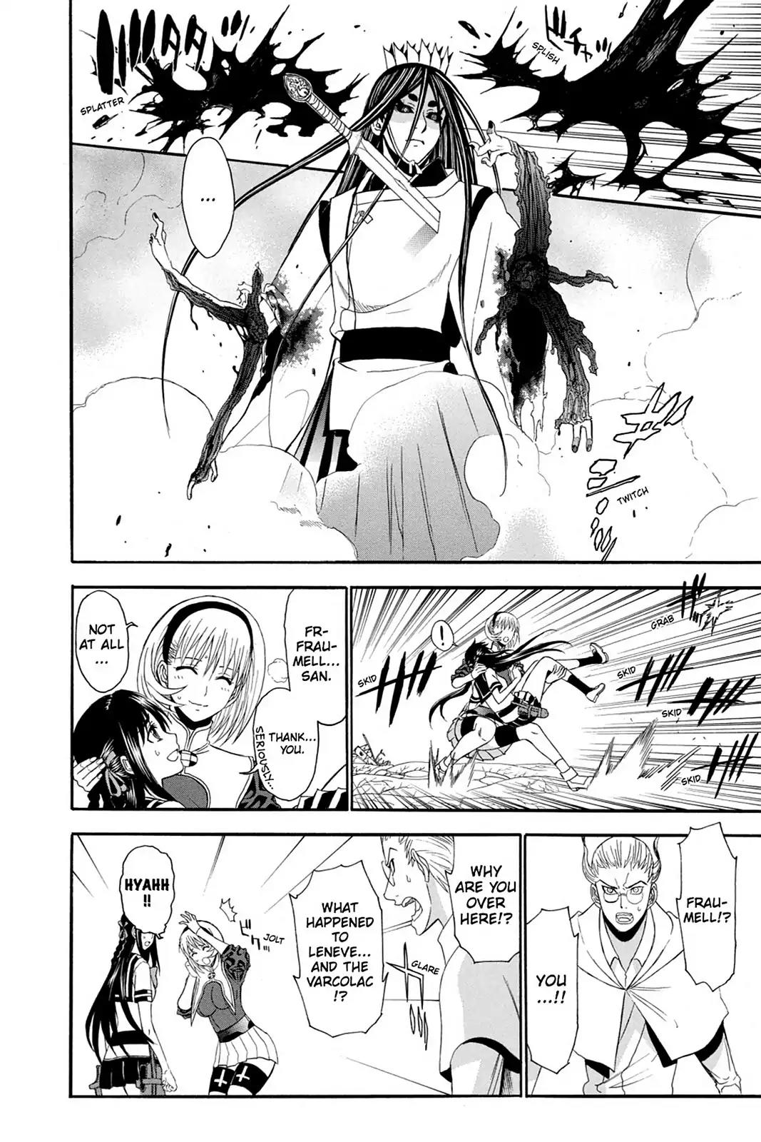 Shikabane Hime Chapter 77 page 21 - Chapter 77: Vol.17 Death 77: Battle For Kougon (Part 3) - When Life And Death Collide