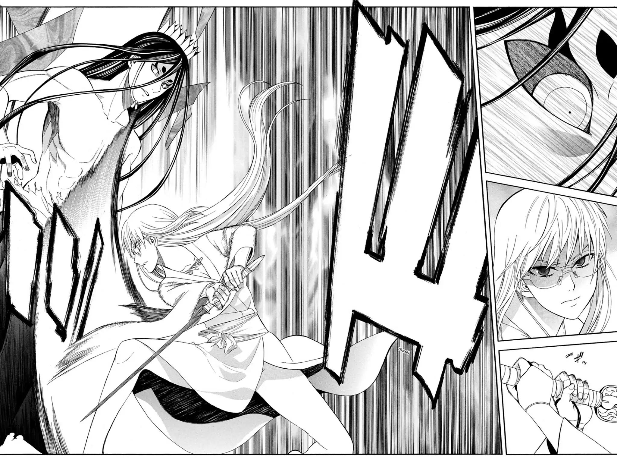 Shikabane Hime Chapter 78 page 12 - Chapter 78: Vol.17 Death 78: Battle For Kougon (Part 4) - Miracle