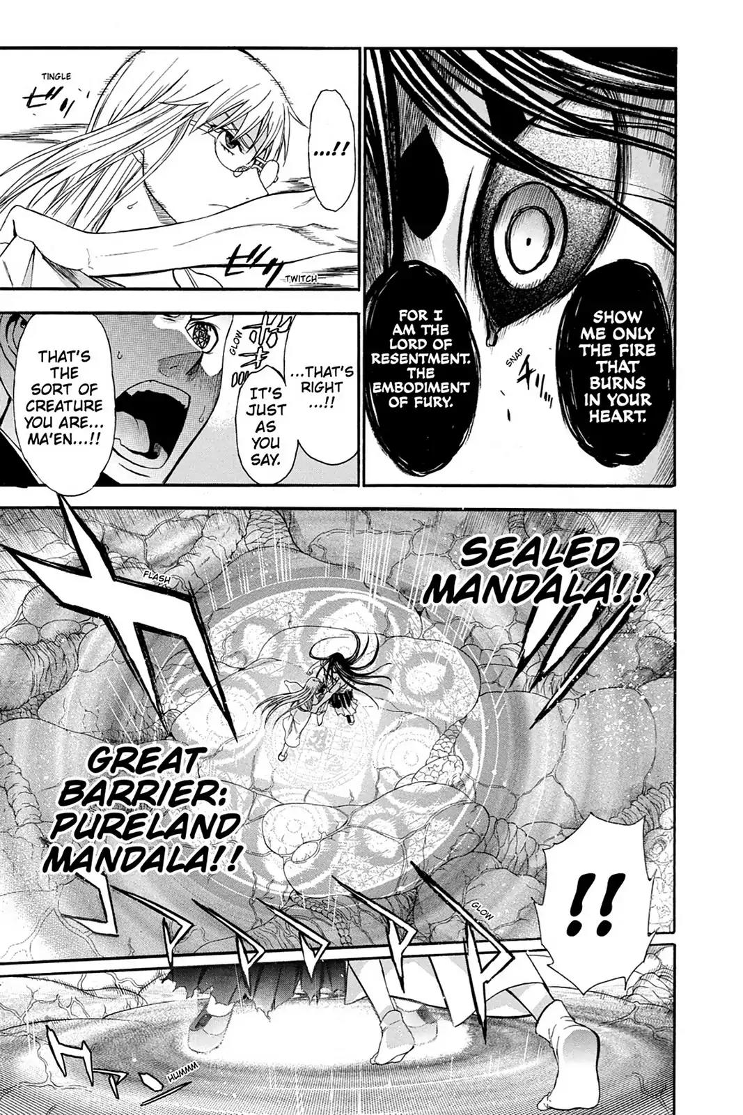 Shikabane Hime Chapter 78 page 18 - Chapter 78: Vol.17 Death 78: Battle For Kougon (Part 4) - Miracle