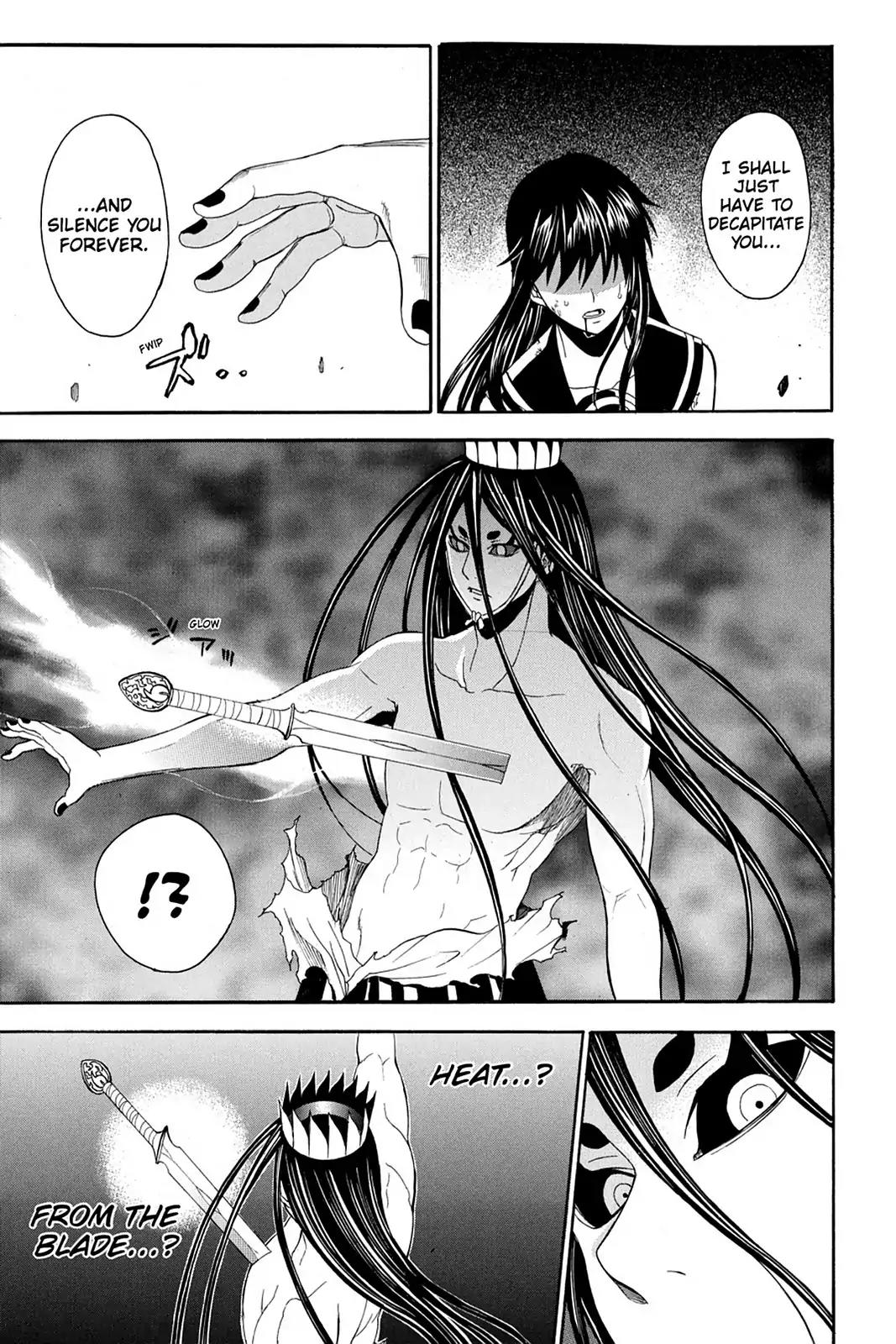 Shikabane Hime Chapter 78 page 4 - Chapter 78: Vol.17 Death 78: Battle For Kougon (Part 4) - Miracle