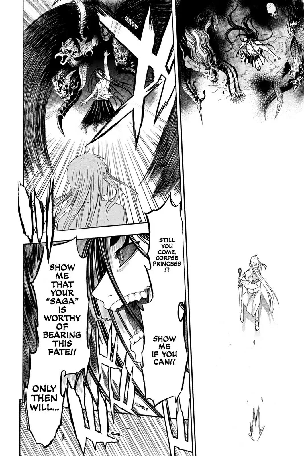Shikabane Hime Chapter 79 page 10 - Chapter 79: Vol.17 Death 79: Battle For Kougon (Part 5) - Finale