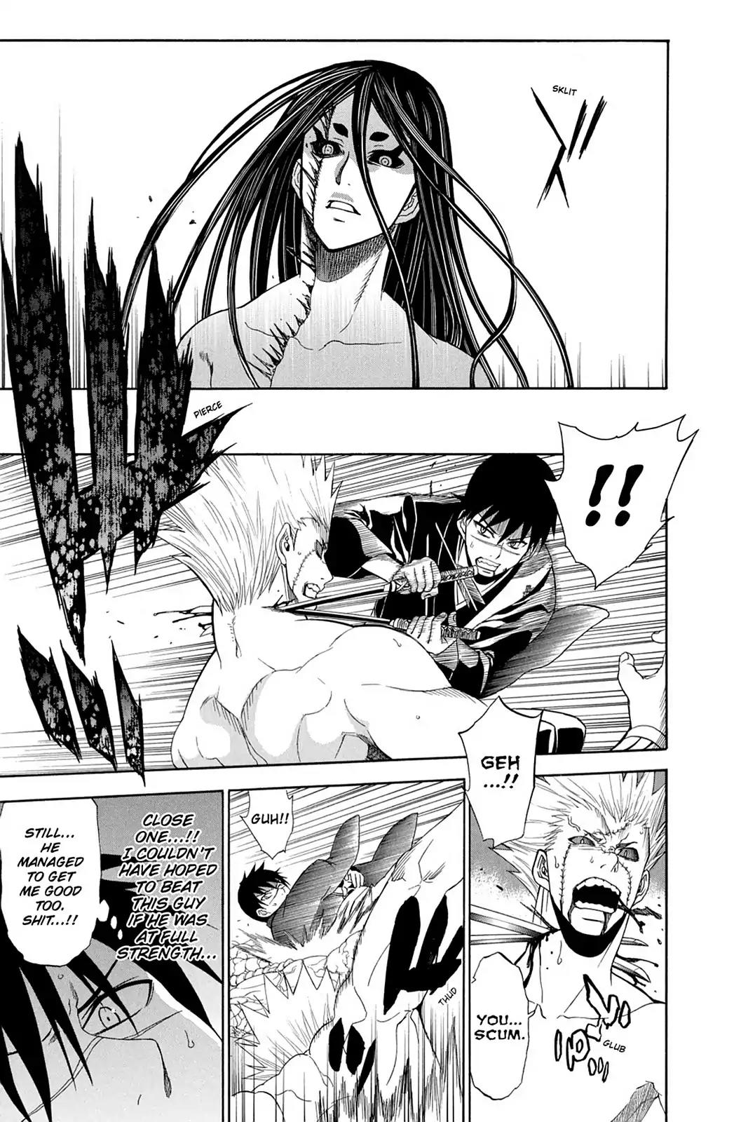 Shikabane Hime Chapter 79 page 13 - Chapter 79: Vol.17 Death 79: Battle For Kougon (Part 5) - Finale