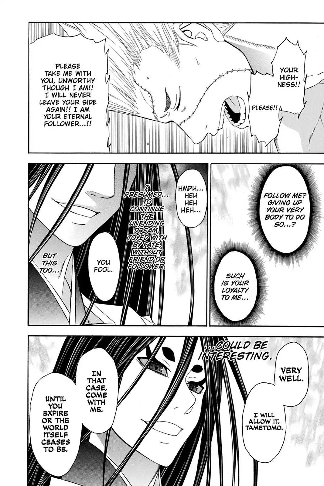 Shikabane Hime Chapter 79 page 36 - Chapter 79: Vol.17 Death 79: Battle For Kougon (Part 5) - Finale