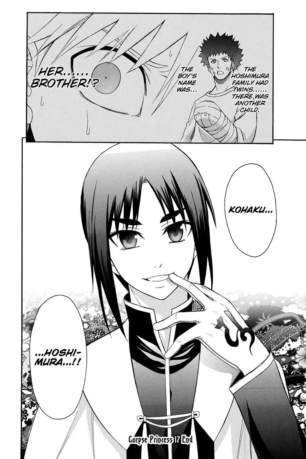 Shikabane Hime Chapter 79 page 44 - Chapter 79: Vol.17 Death 79: Battle For Kougon (Part 5) - Finale