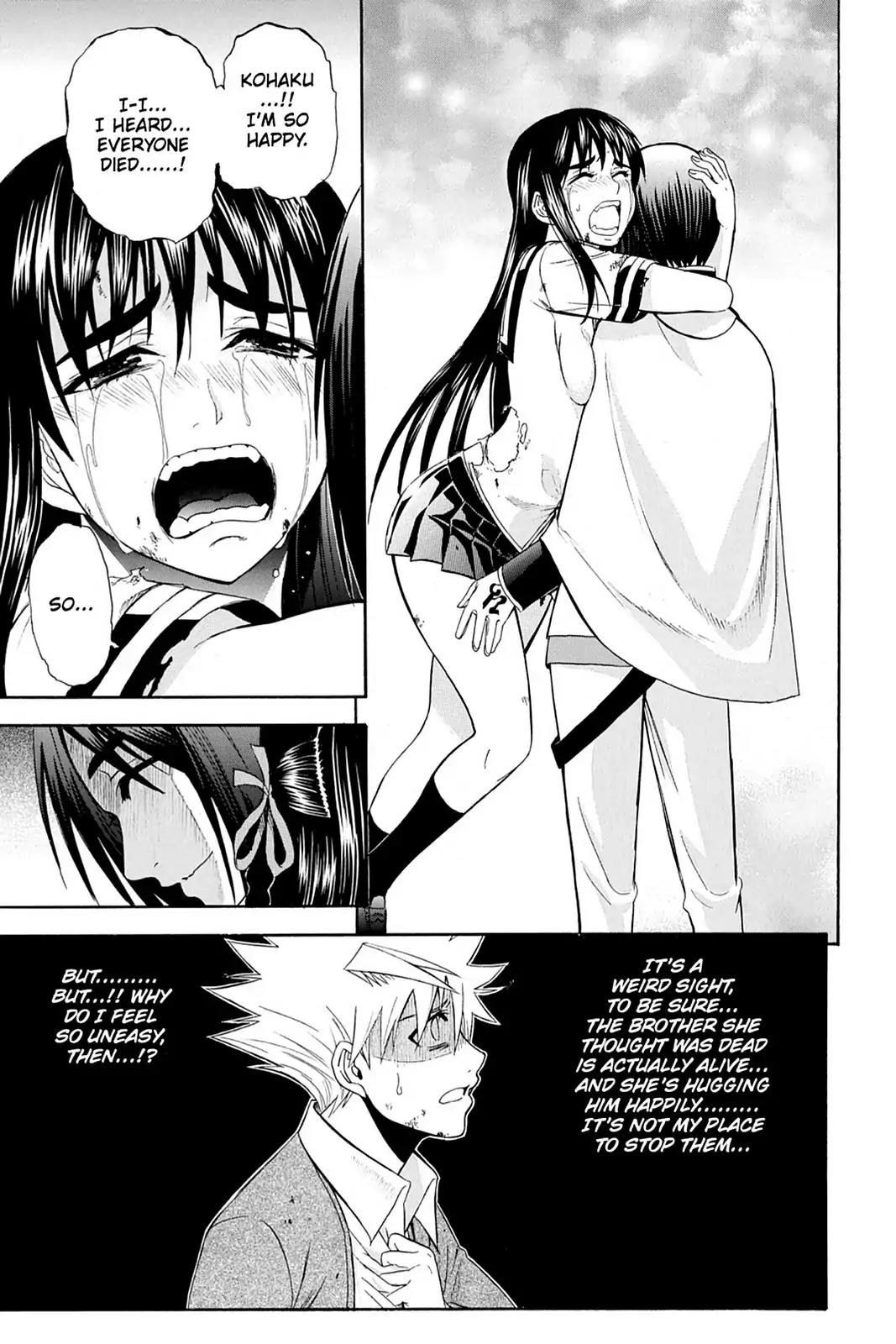 Shikabane Hime Chapter 80 page 19 - Chapter 80: Vol.18 Death 80: Kohaku Hoshimura
