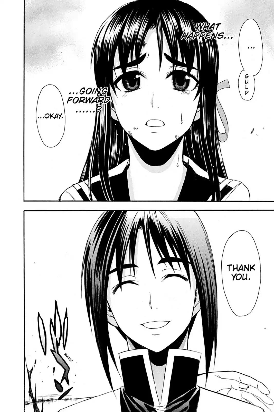 Shikabane Hime Chapter 80 page 22 - Chapter 80: Vol.18 Death 80: Kohaku Hoshimura