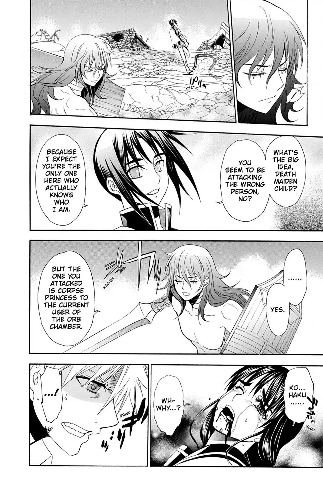 Shikabane Hime Chapter 80 page 26 - Chapter 80: Vol.18 Death 80: Kohaku Hoshimura