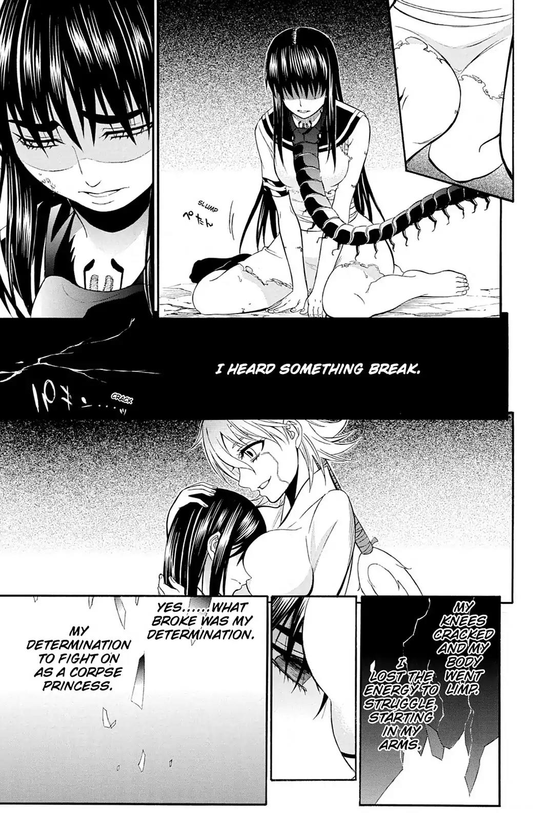 Shikabane Hime Chapter 81 page 36 - Chapter 81: Vol.18 Death 81: Determination