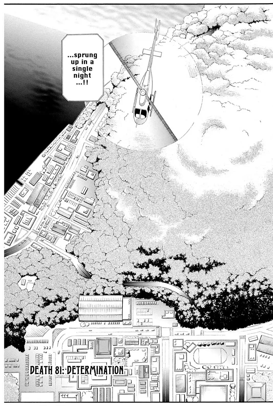 Shikabane Hime Chapter 81 page 4 - Chapter 81: Vol.18 Death 81: Determination