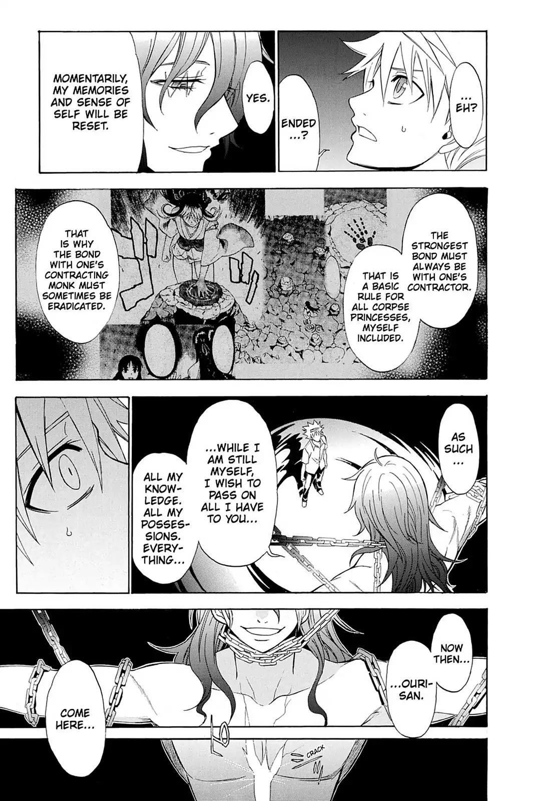 Shikabane Hime Chapter 82 page 7 - Chapter 82: Vol.18 Death 82: Akasha's Goal