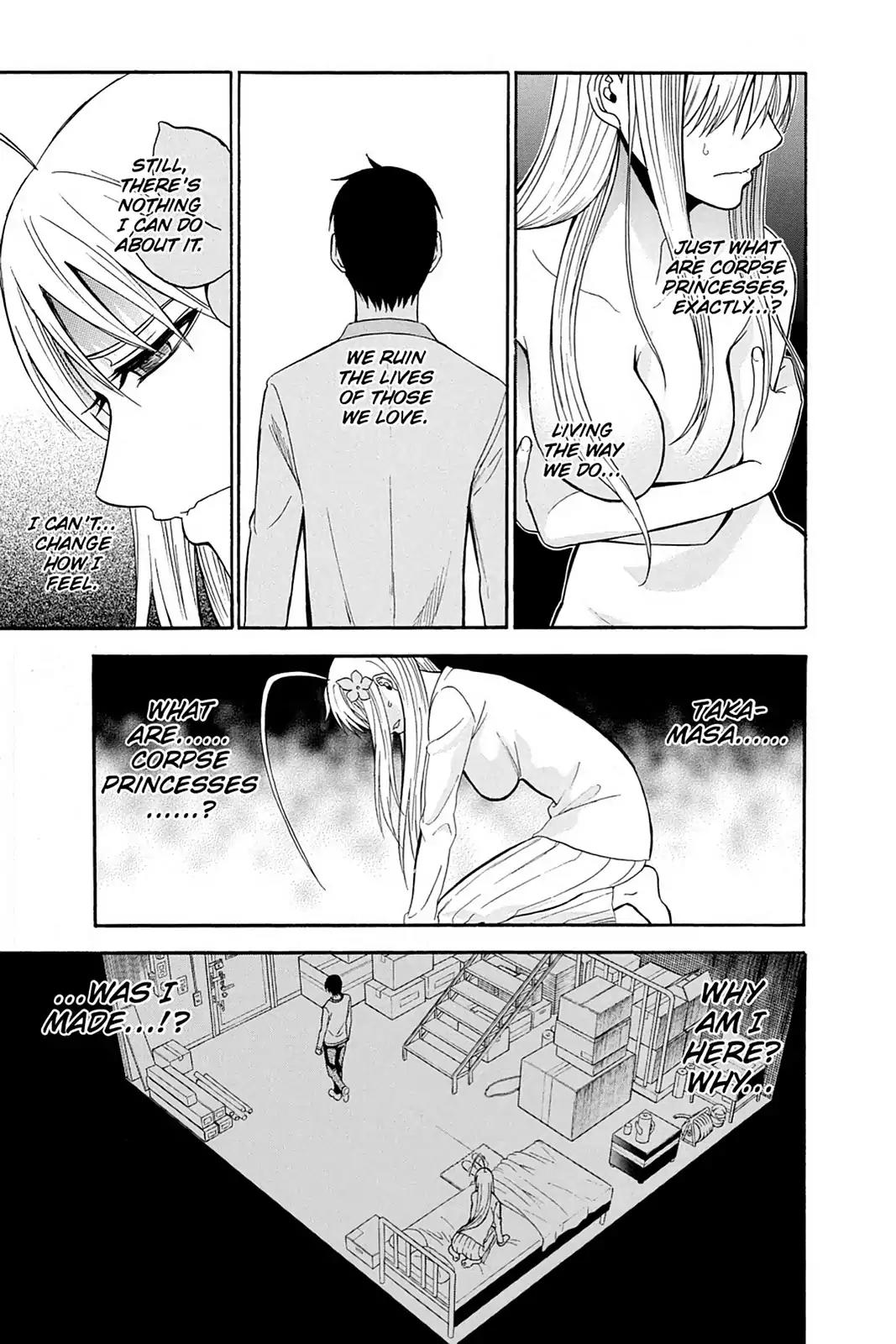 Shikabane Hime Chapter 83 page 11 - Chapter 83: Vol.18 Death 83: Decision