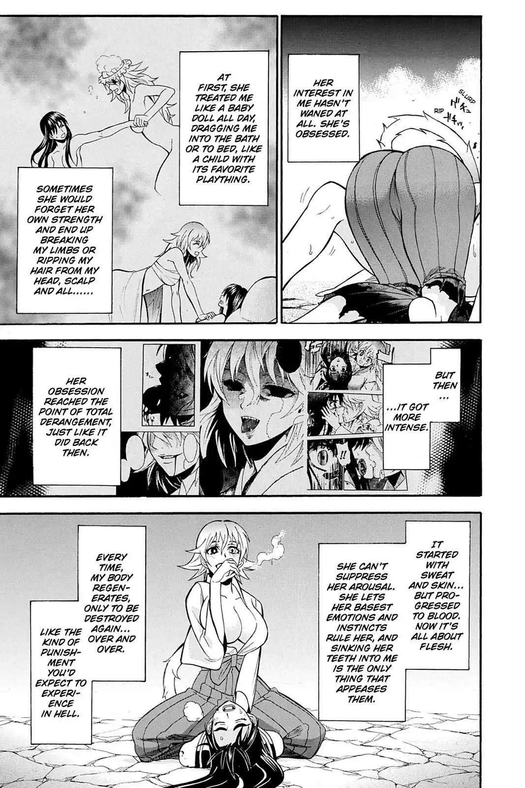Shikabane Hime Chapter 83 page 21 - Chapter 83: Vol.18 Death 83: Decision