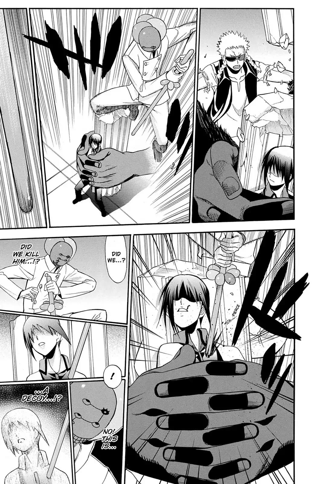 Shikabane Hime Chapter 84 page 13 - Chapter 84: Vol.18 Death 84: Seven Stars Vs. Maitreya