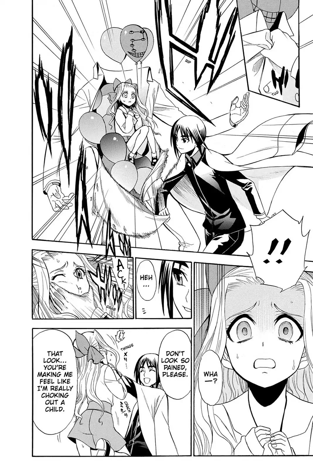 Shikabane Hime Chapter 84 page 14 - Chapter 84: Vol.18 Death 84: Seven Stars Vs. Maitreya