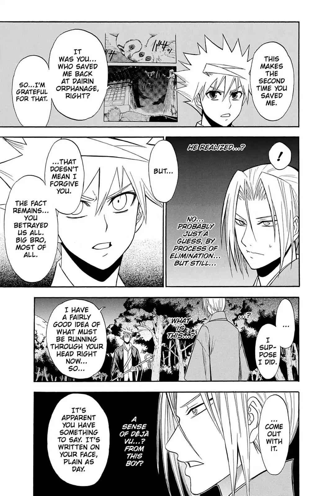 Shikabane Hime Chapter 84 page 31 - Chapter 84: Vol.18 Death 84: Seven Stars Vs. Maitreya