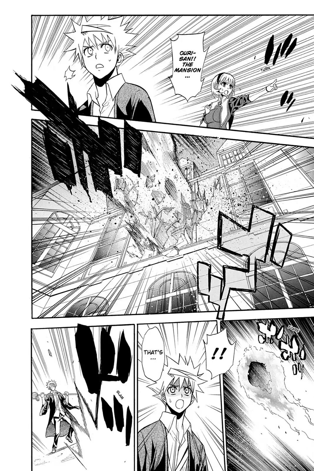 Shikabane Hime Chapter 84 page 36 - Chapter 84: Vol.18 Death 84: Seven Stars Vs. Maitreya