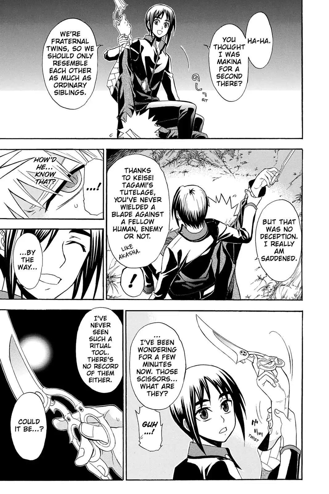 Shikabane Hime Chapter 85 page 21 - Chapter 85: Vol.19 Death 85: Parting Ways