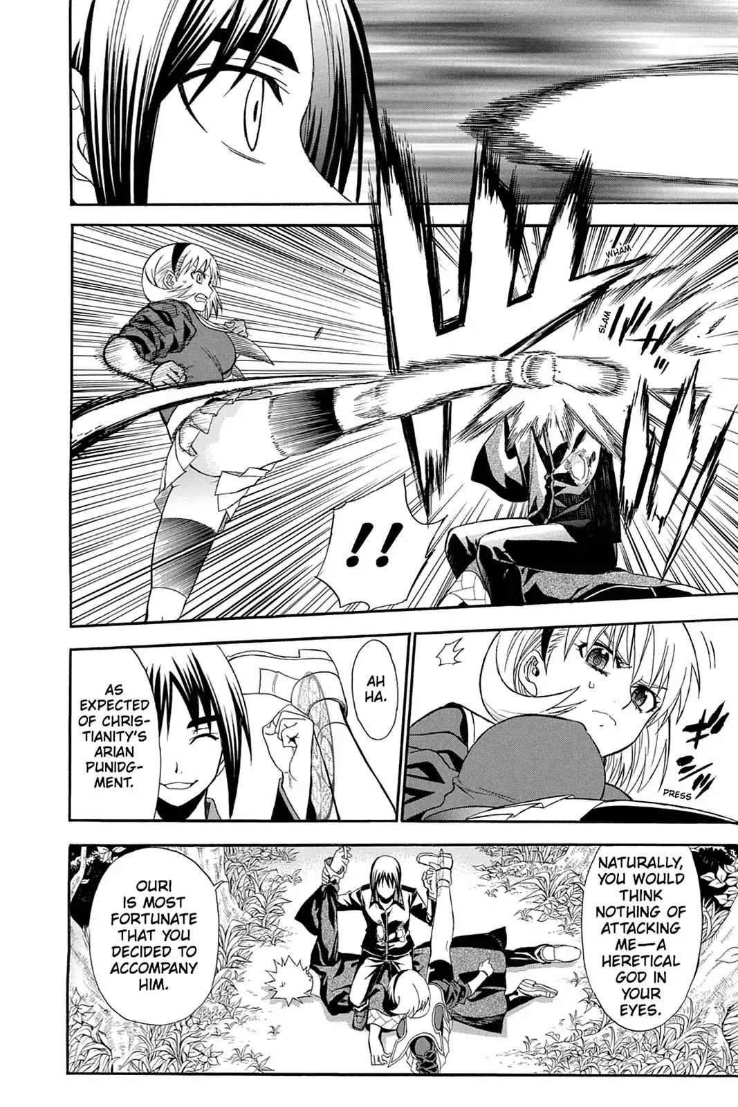Shikabane Hime Chapter 85 page 22 - Chapter 85: Vol.19 Death 85: Parting Ways