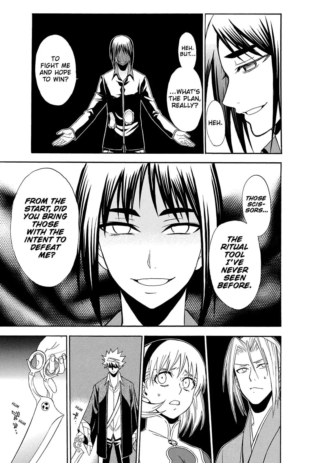 Shikabane Hime Chapter 85 page 33 - Chapter 85: Vol.19 Death 85: Parting Ways