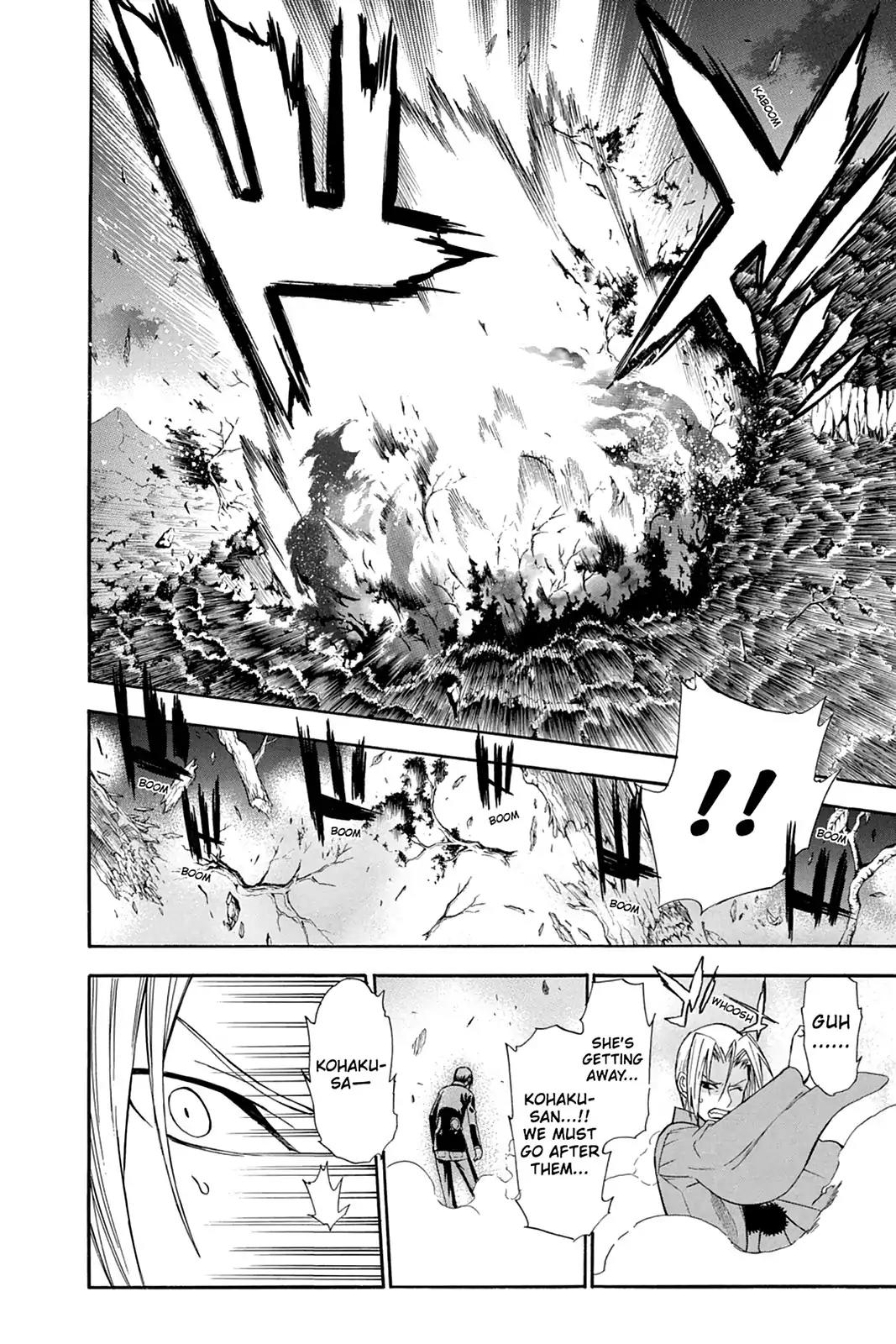 Shikabane Hime Chapter 85 page 38 - Chapter 85: Vol.19 Death 85: Parting Ways
