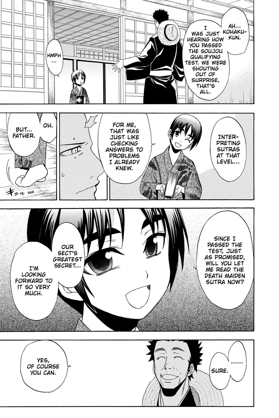 Shikabane Hime Chapter 86 page 23 - Chapter 86: Vol.19 Death 86: The Night It All Began (Part 1)