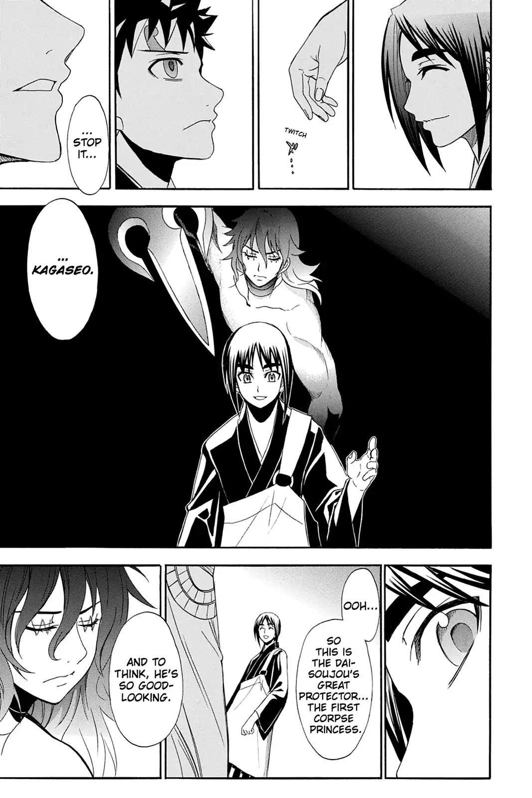Shikabane Hime Chapter 87 page 11 - Chapter 87: Vol.19 Death 87: The Night It All Began (Part 2)