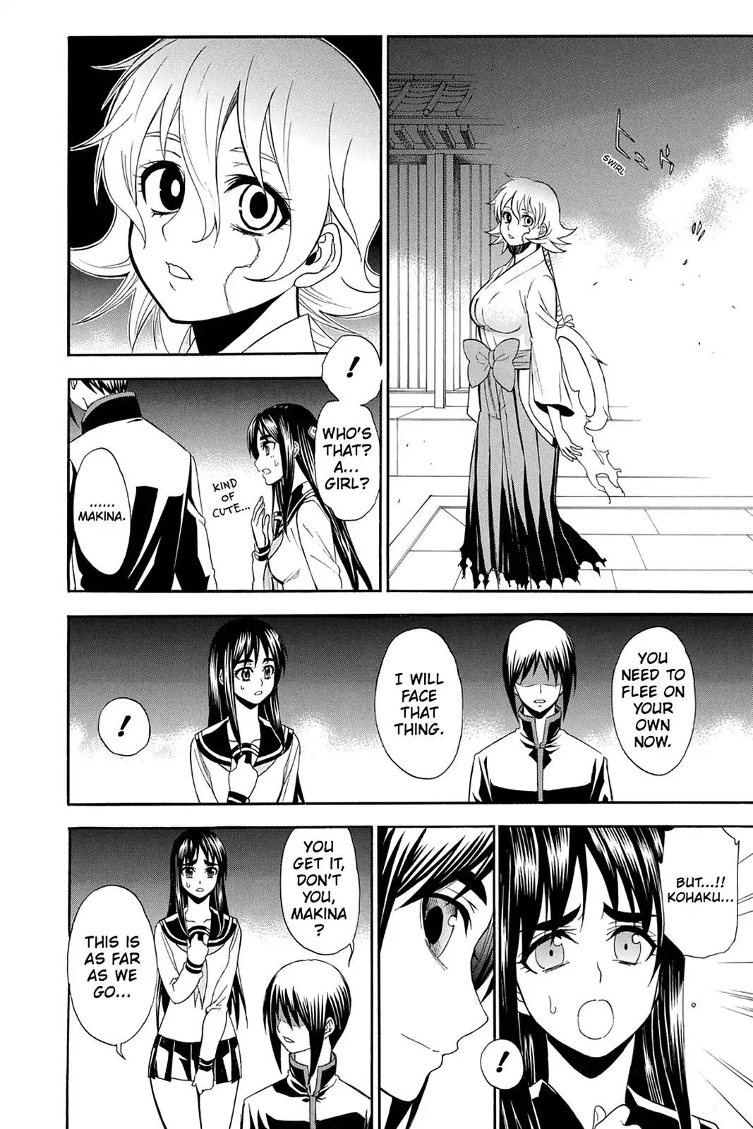 Shikabane Hime Chapter 87 page 34 - Chapter 87: Vol.19 Death 87: The Night It All Began (Part 2)