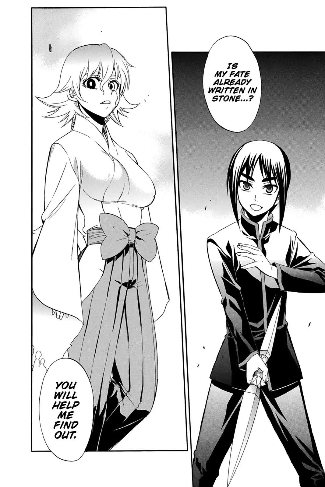 Shikabane Hime Chapter 87 page 36 - Chapter 87: Vol.19 Death 87: The Night It All Began (Part 2)