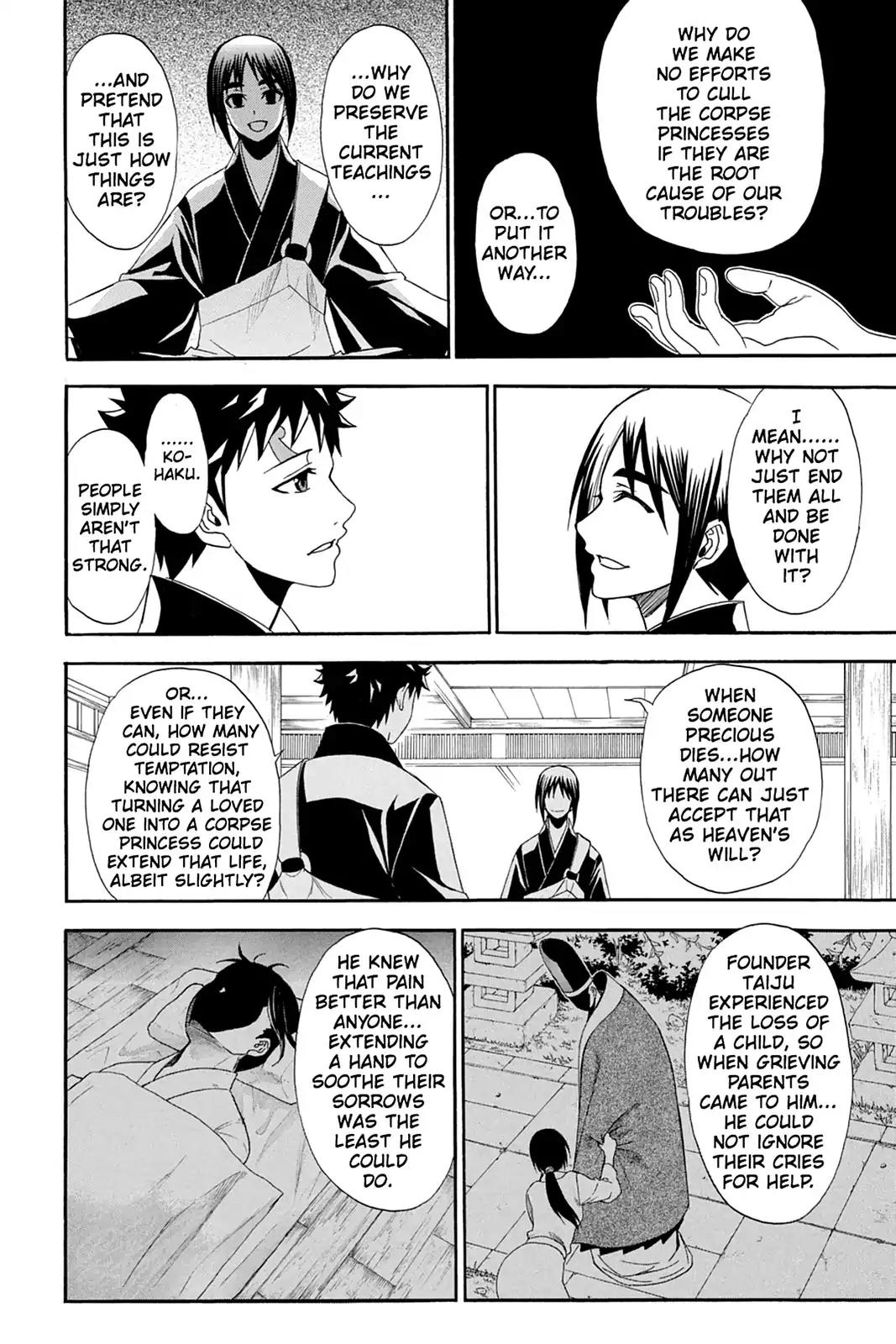 Shikabane Hime Chapter 87 page 8 - Chapter 87: Vol.19 Death 87: The Night It All Began (Part 2)