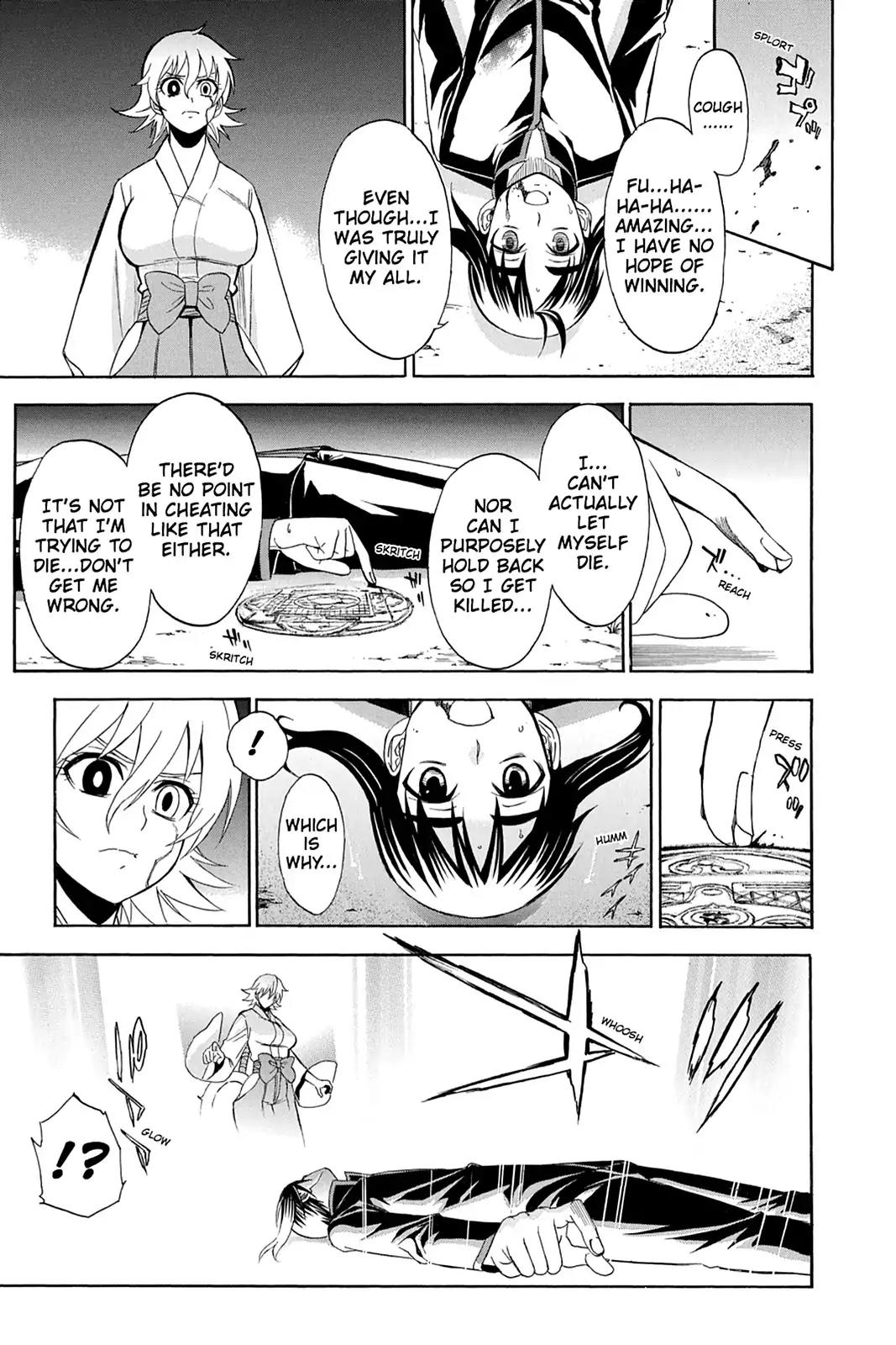 Shikabane Hime Chapter 88 page 11 - Chapter 88: Vol.19 Death 88: The Night It All Began (Part 3)