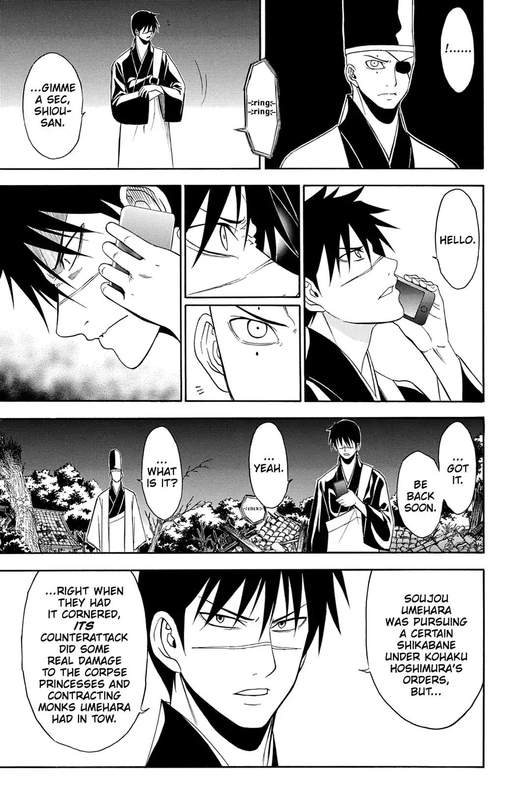 Shikabane Hime Chapter 89 page 19 - Chapter 89: Vol.19 Death 89: Seedling
